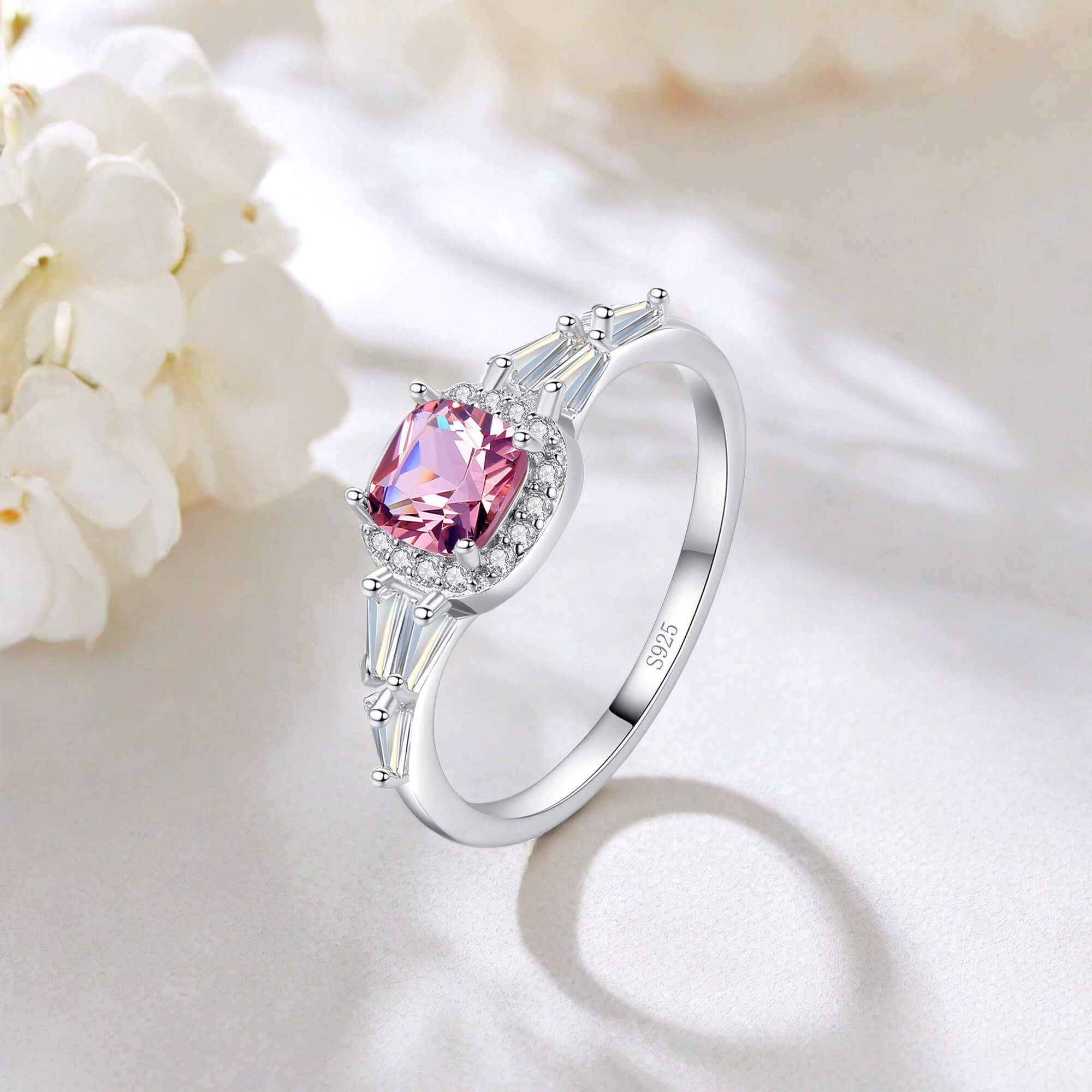 Morganite Jewelry worn daily as a quiet reminder of self-love and grace.