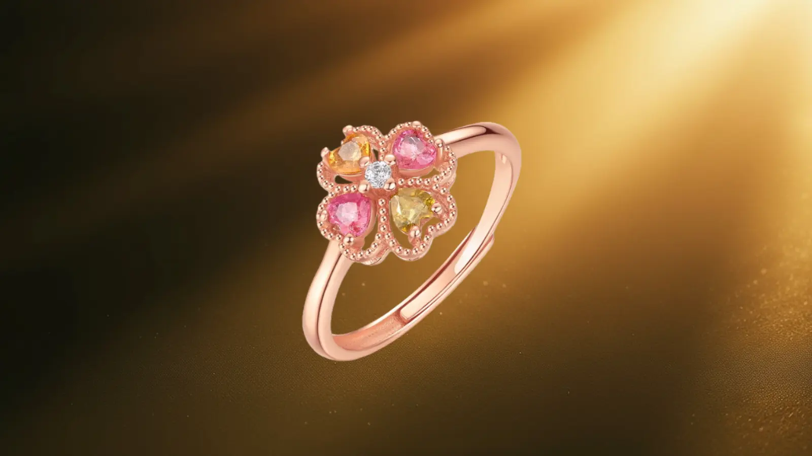 Tourmaline Jewelry shimmering under sunlight, revealing its vivid spectrum of hues.
