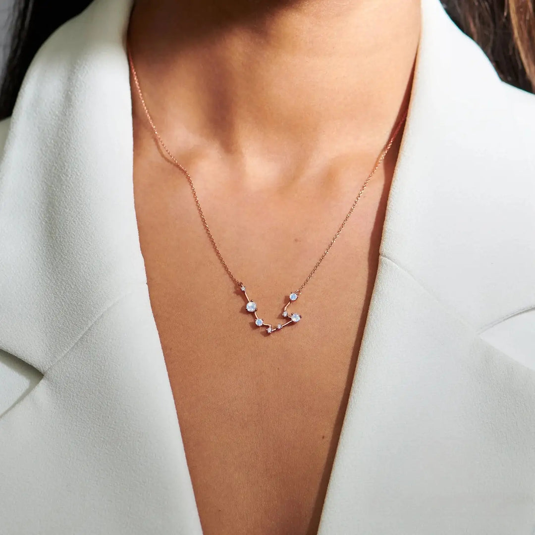 Aquarius Necklace – Independent and Visionary Energy