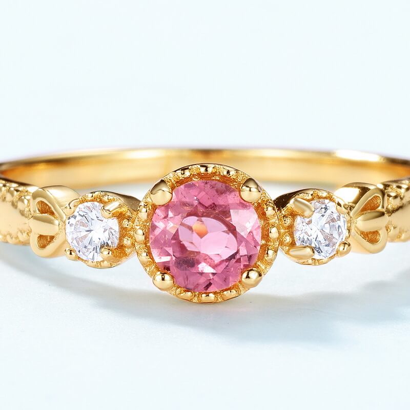 Minerva Tourmaline Love and Balance Ring - Minerva Jewelry