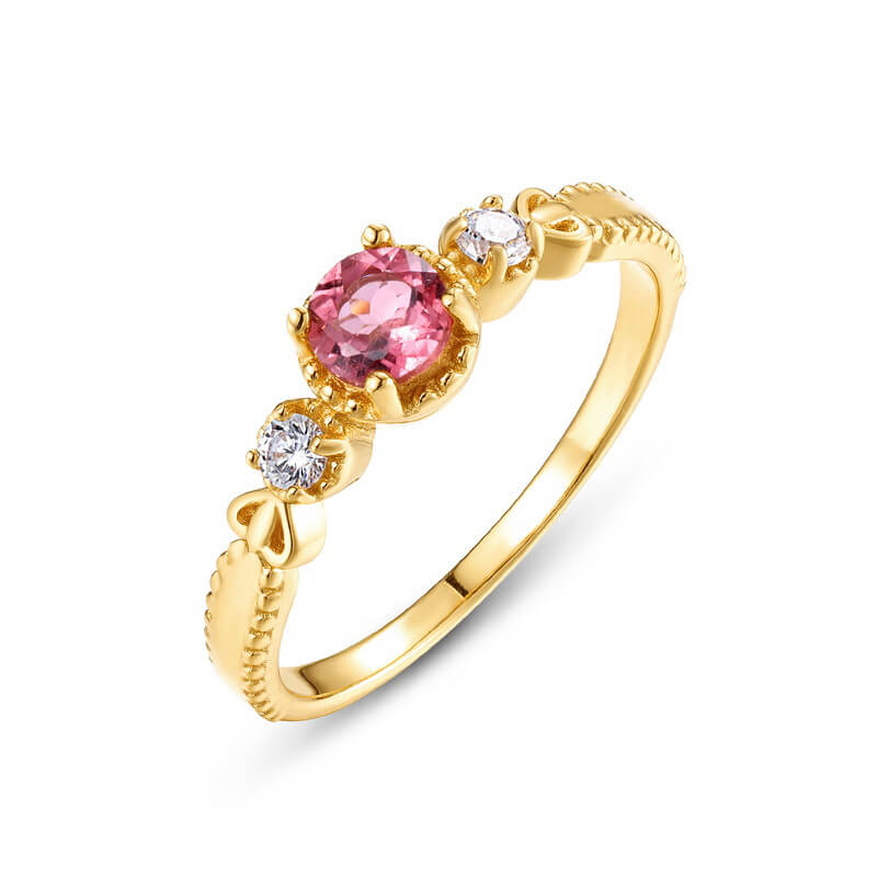 Minerva Tourmaline Love and Balance Ring - Minerva Jewelry
