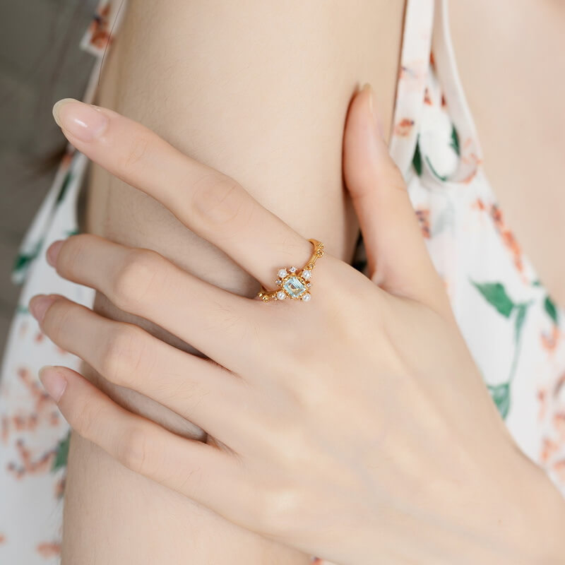 Mystic London Blue Topaz Ring