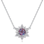 Alexandrite necklace representing transformation and strength through every journey by Minerva Jewelry.