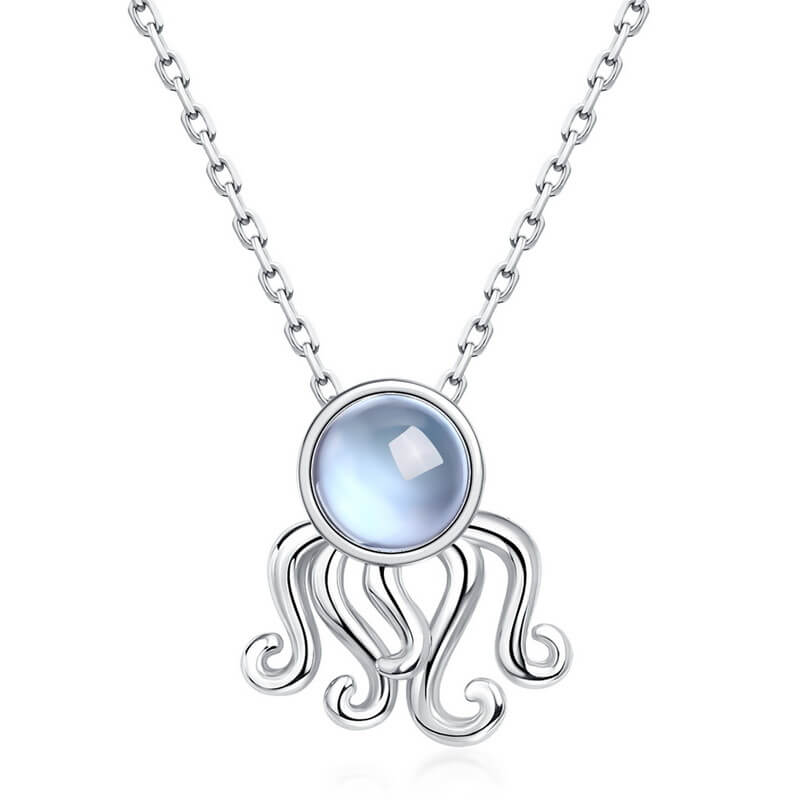 Ocean-inspired sky blue topaz jewelry pendant symbolising flow, love and peaceful energy.