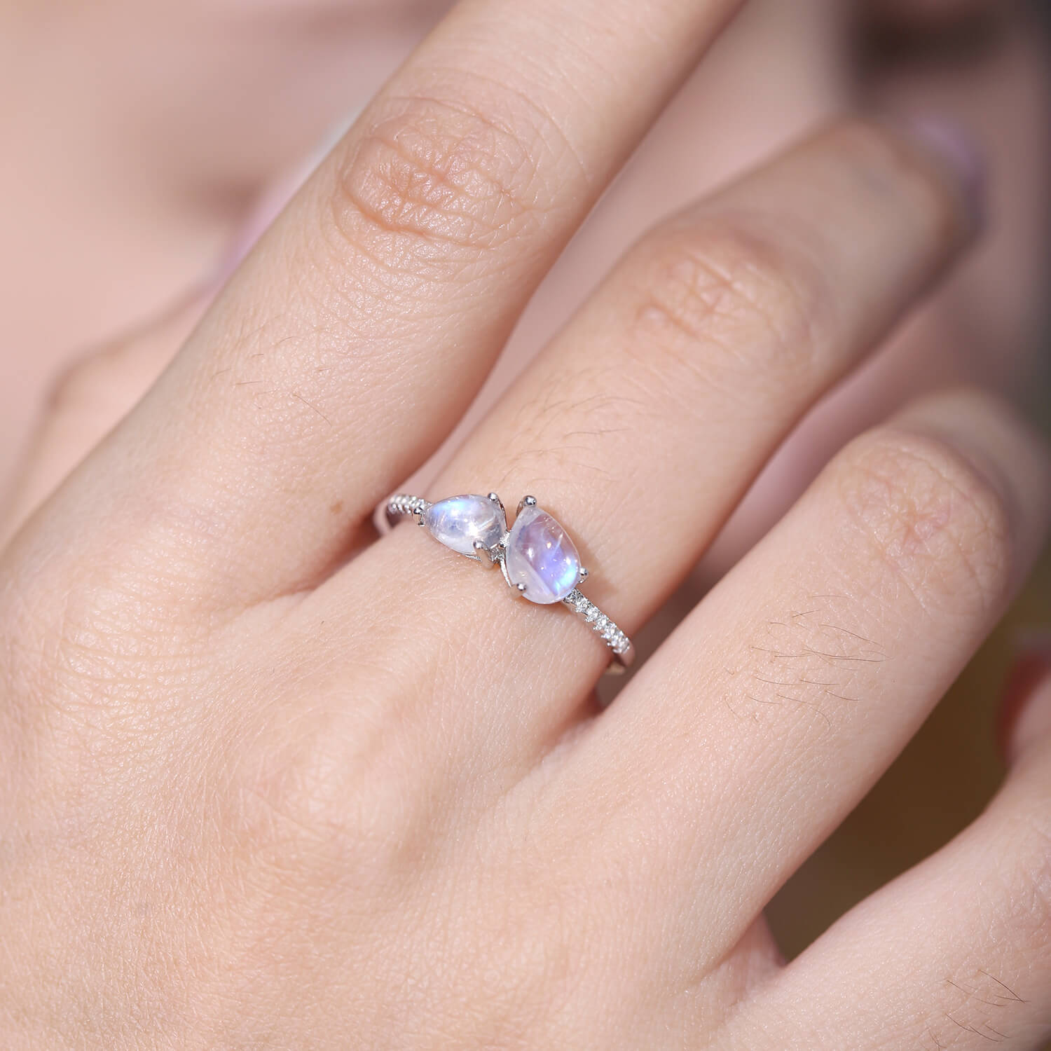 Rings Moonstone