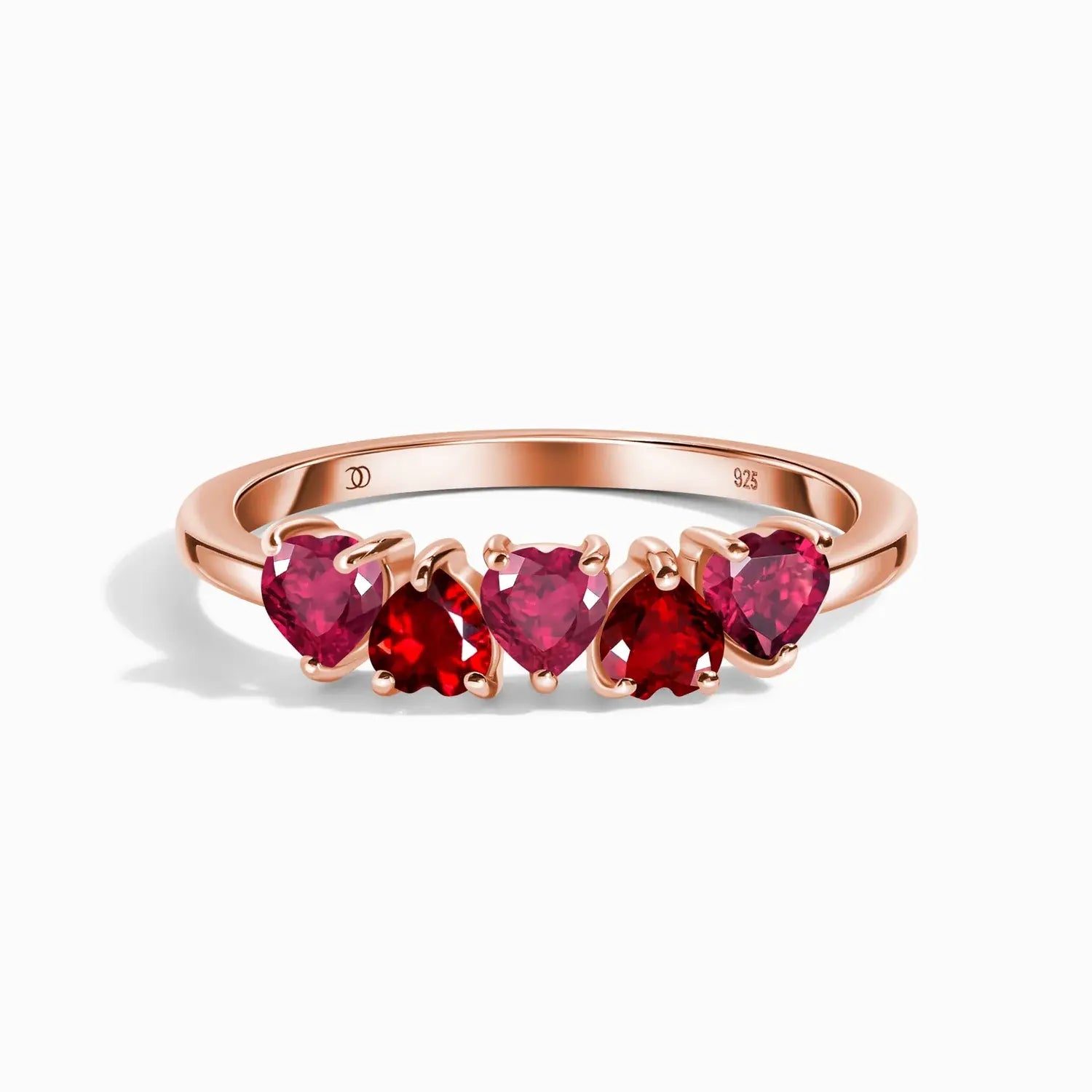 Ruby Birthstone Ring symbolising July’s eternal flame, passion and courage in 18K gold.
