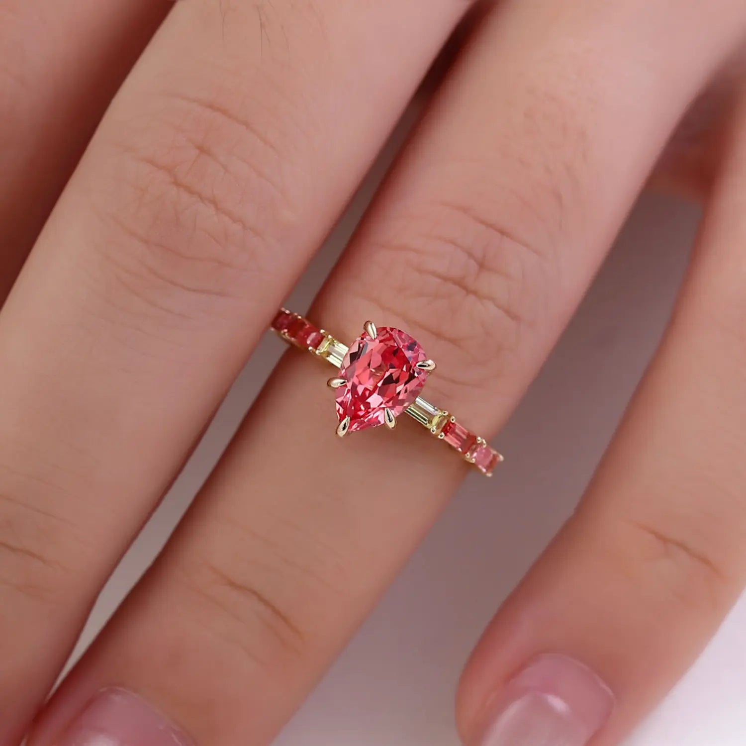 Ruby Wedding Ring – A Vow in Red