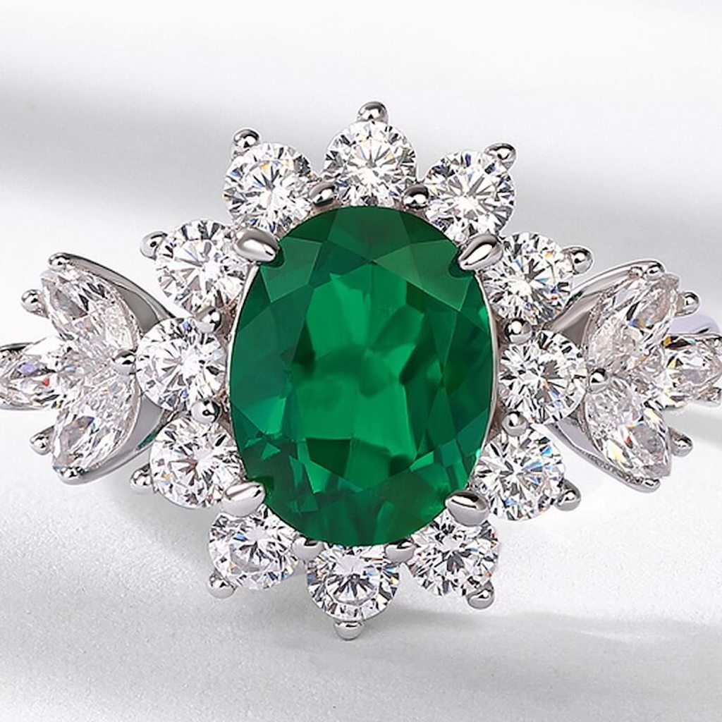 Unique Emerald Engagement Rings
