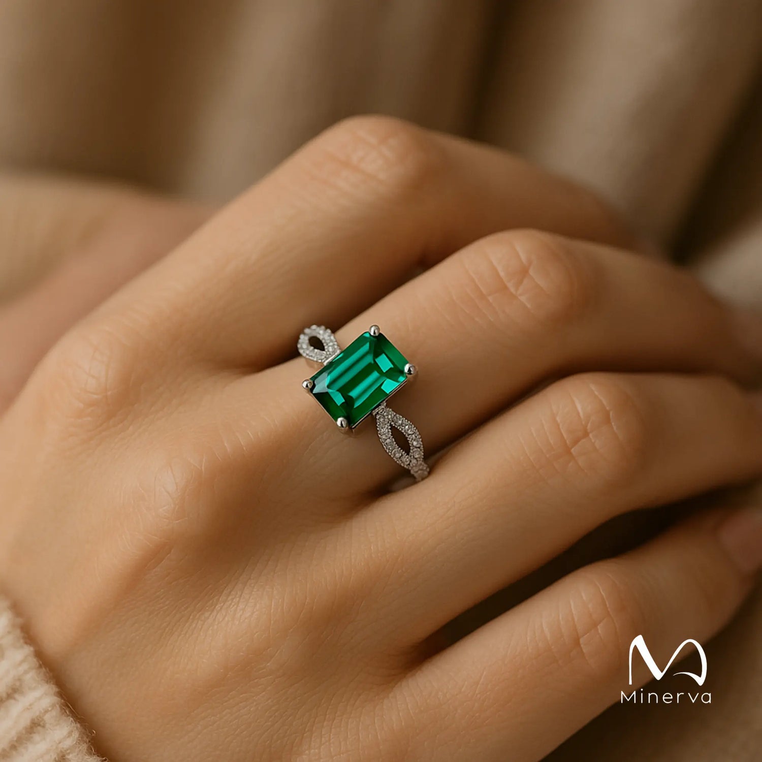 Vintage Emerald Ring for Sale