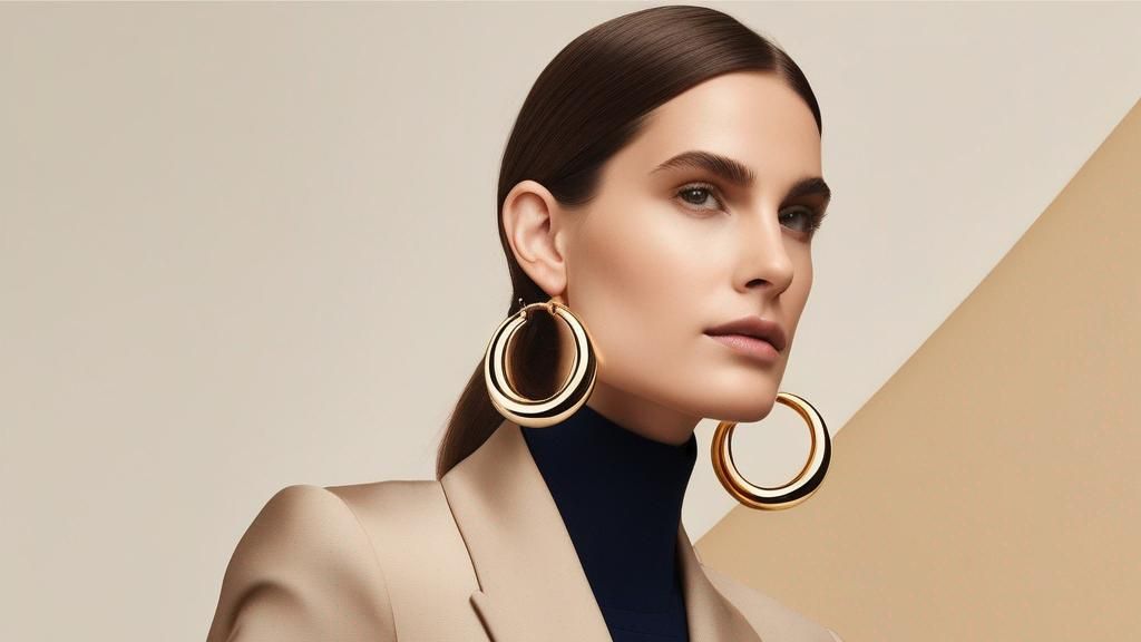 Discovering the Timeless Elegance: The History of Gold Hoop Earrings