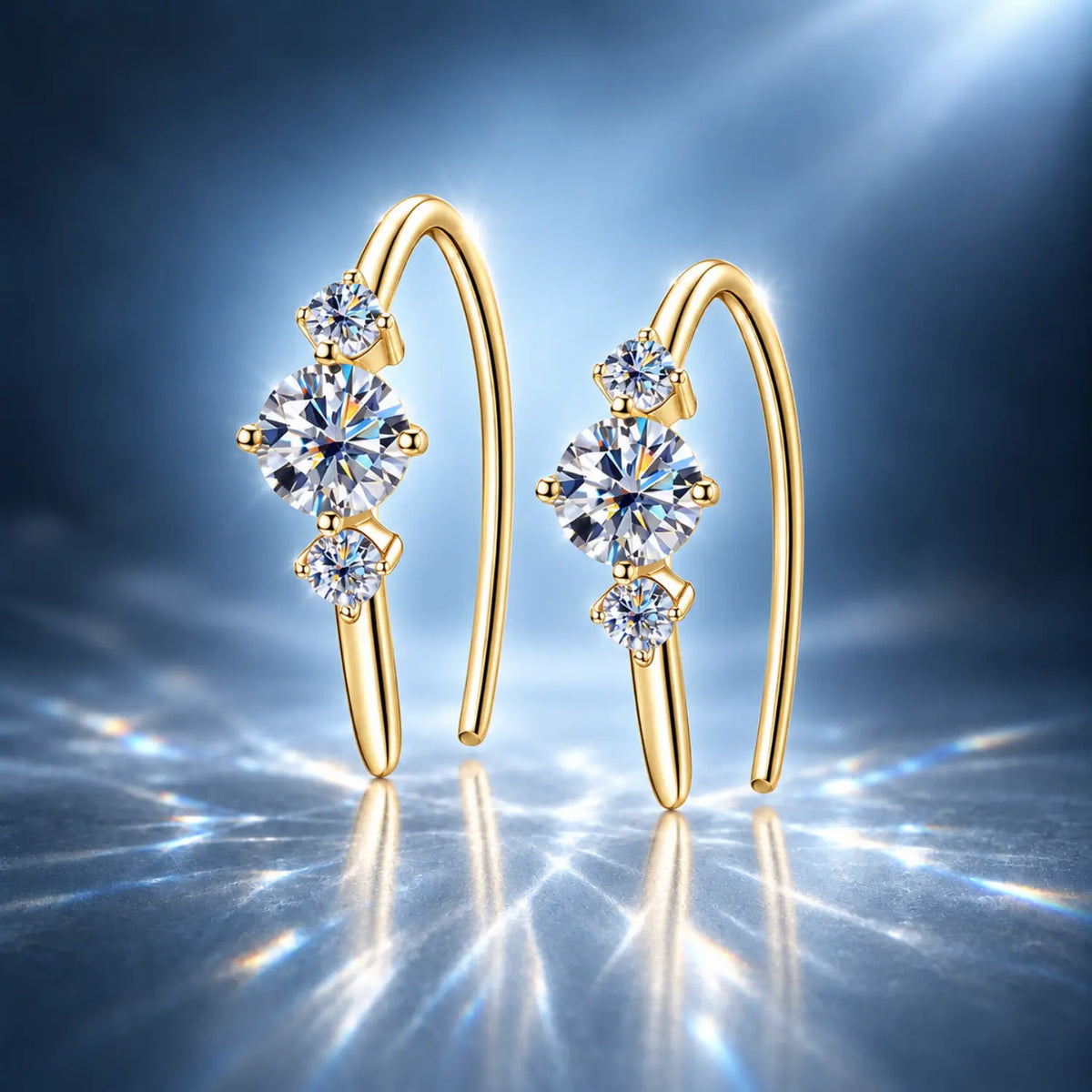 Moissanite Earrings