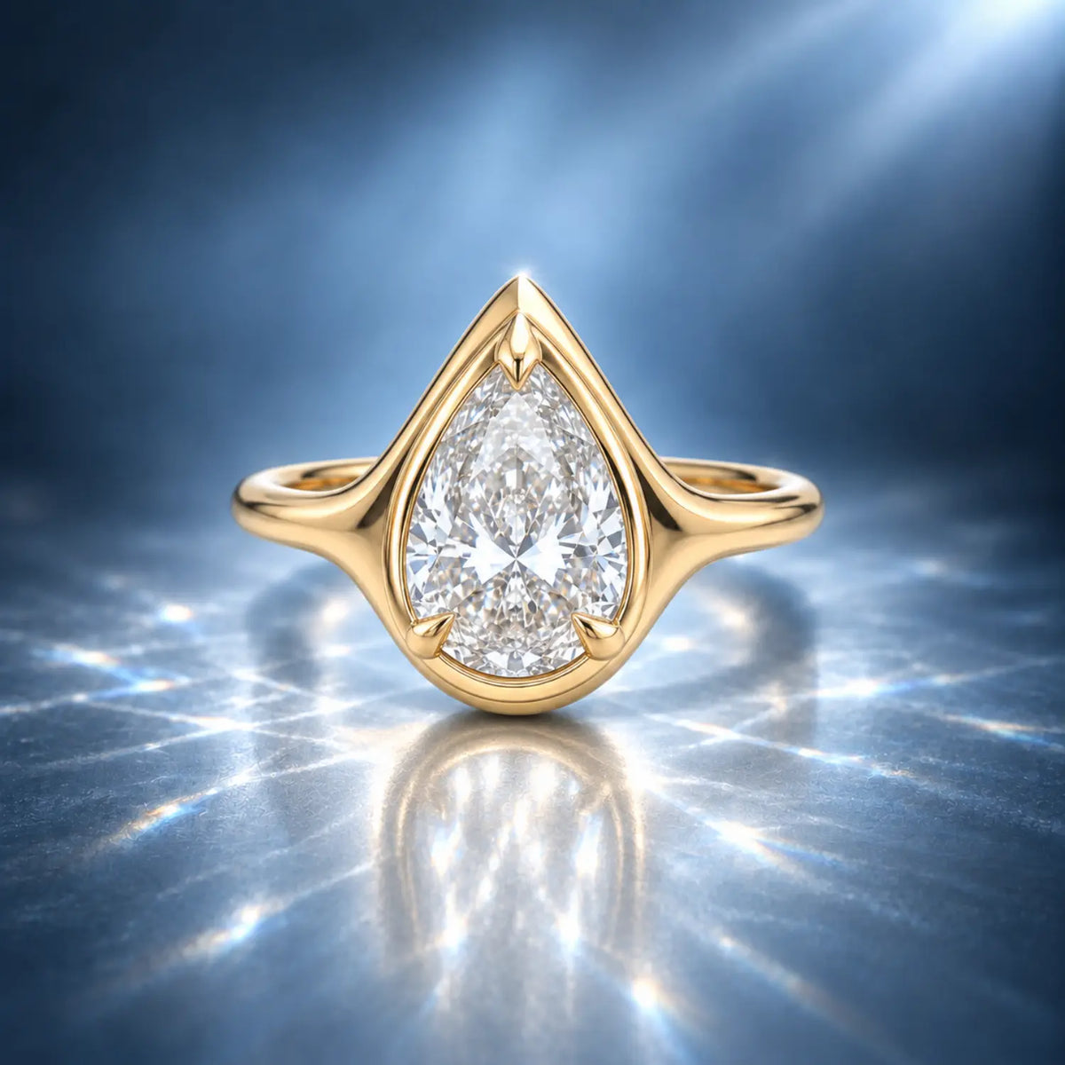 Lightframe Moissanite Rings