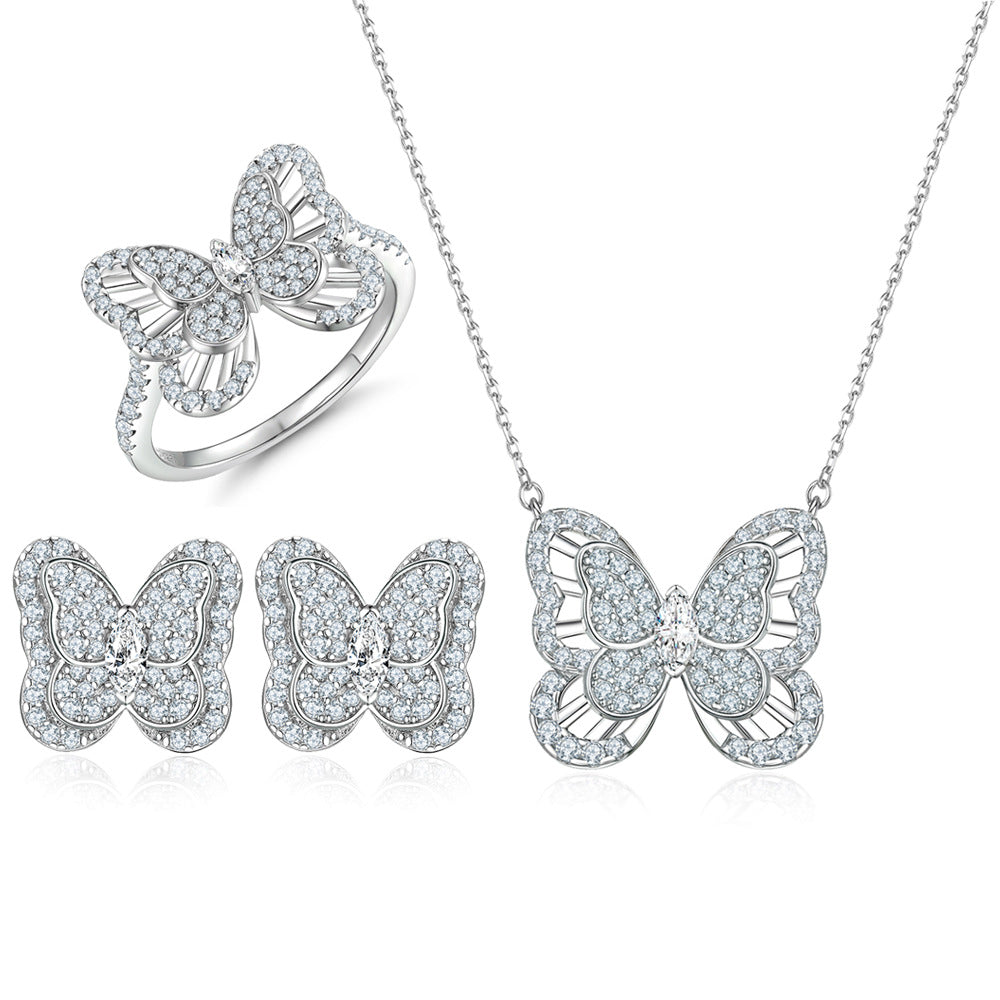 Butterfly Rings Silver - Minerva Jewelry