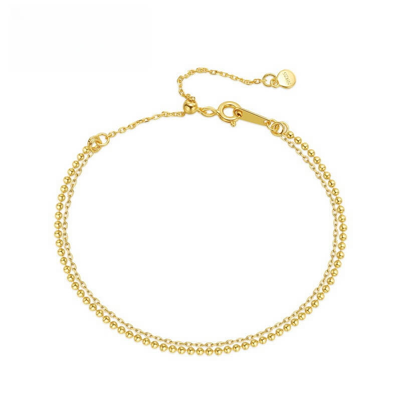 Double Layer Gold Chain - Minerva Jewelry