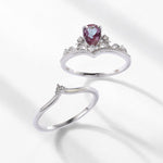 Japanese Vintage Court Style Alexandrite Rings - Minerva Jewelry