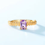 Vintage Amethyst Ring - Intimate Moments - Minerva Jewelry