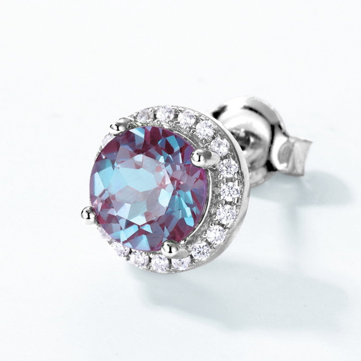 Alexandrite Engagement Earrings