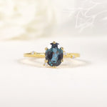 Alexandrite Engagement Ring - Minerva Jewelry