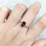 Alexandrite Engagement Ring - Minerva Jewelry