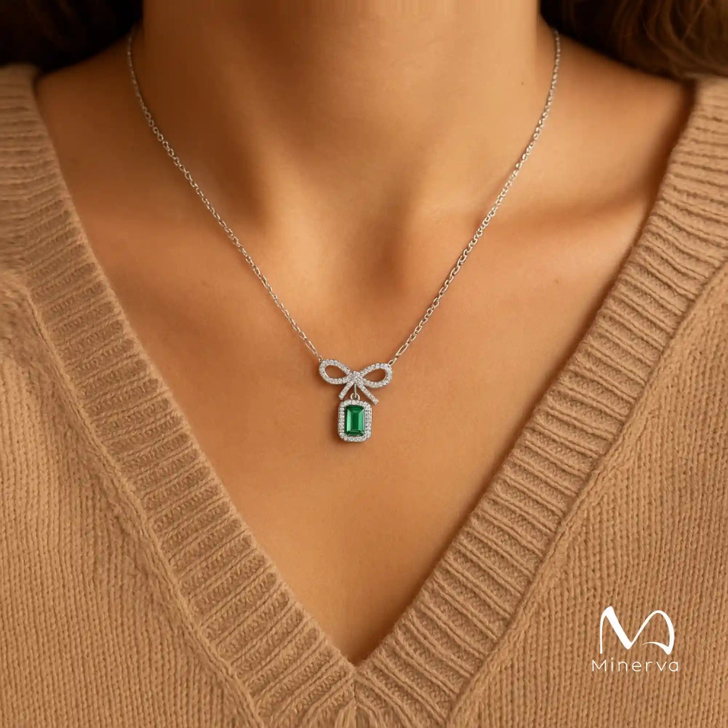 Emerald Necklace UK - Best Selling Green Jewelry