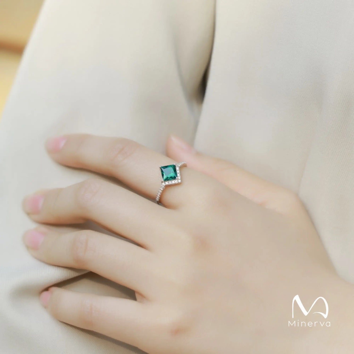 Emerald Ring Engagement
