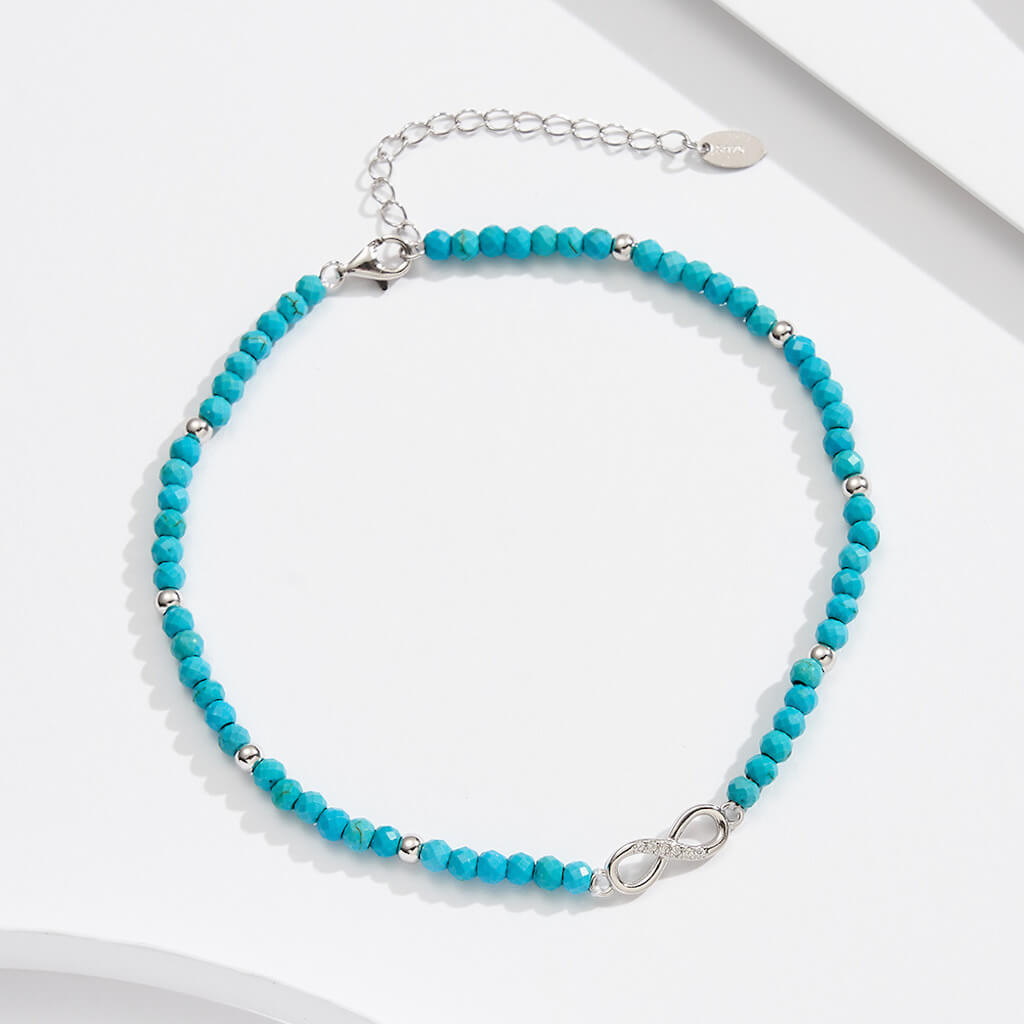 Infinity Bracelets Turquoise - Minerva Jewelry