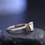 Moonstone Crystal Ring - Minerva Jewelry