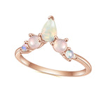 Moonstone Opal Ring - Minerva Jewelry