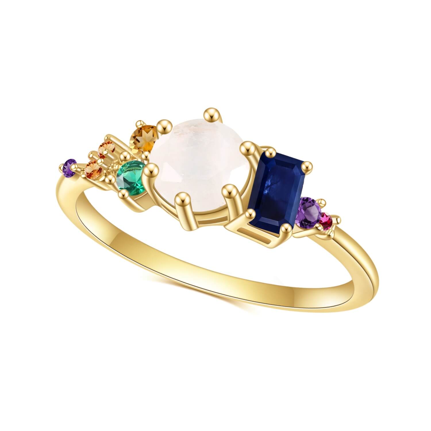 Moonstone Ring Jewelry for Women - Minerva Jewelry