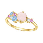 Moonstone Rings Gold - Minerva Jewelry