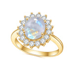 Moonstone Rings Jewelry for Women - Minerva Jewelry