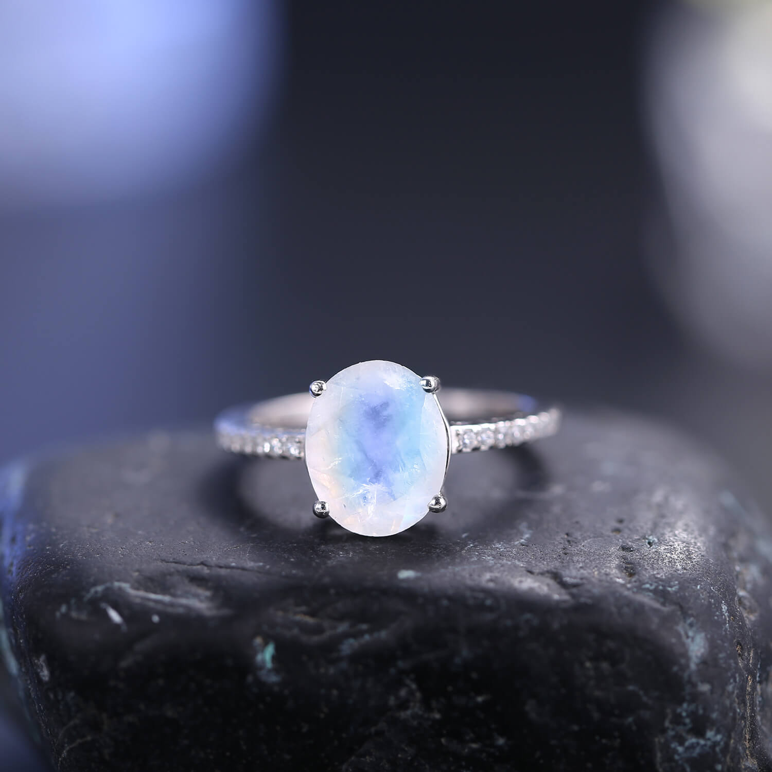 Moonstone Rings - Minerva Jewelry