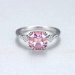 Morganite Wedding Ring - Minerva Jewelry