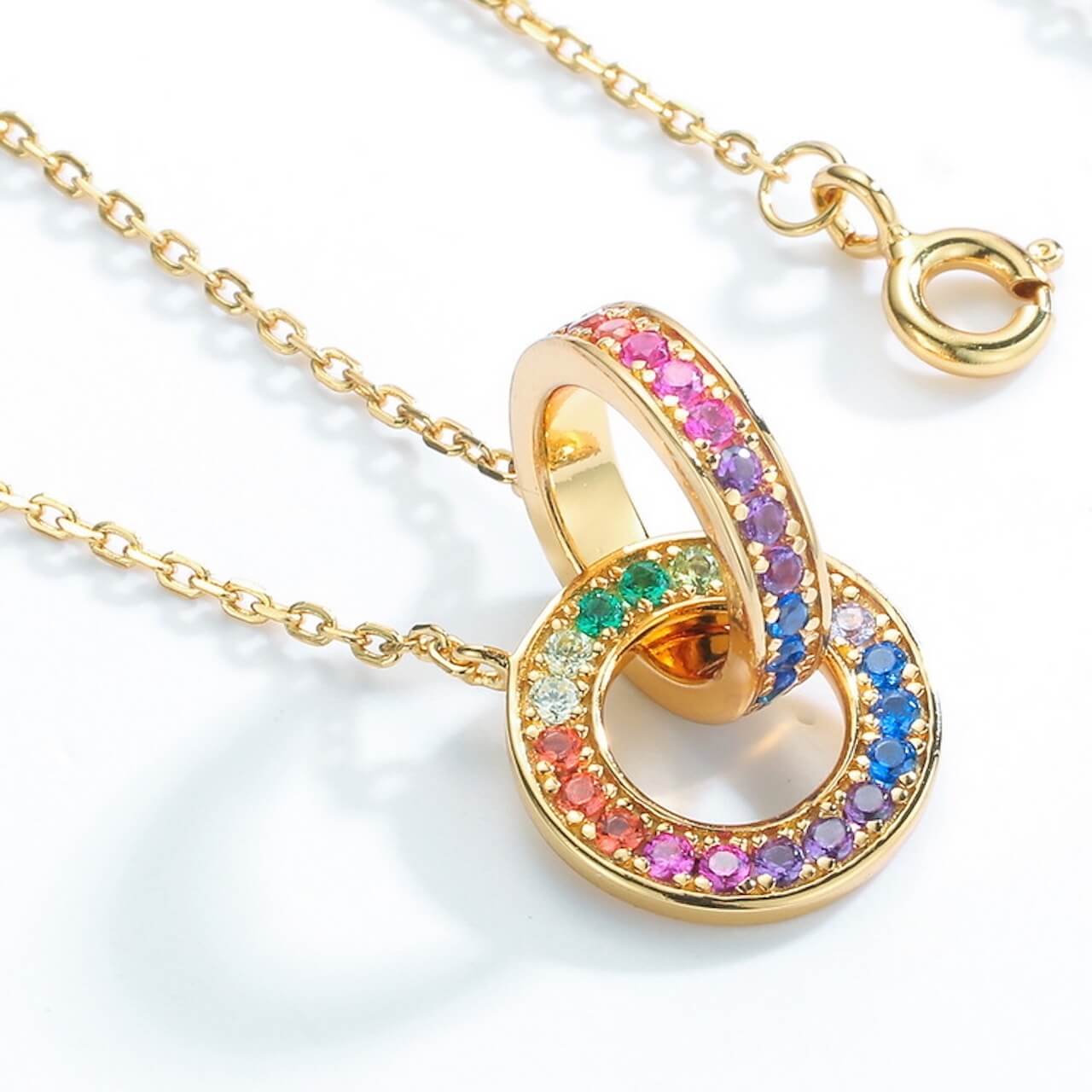 Multi Gemstones Necklace - Minerva Jewelry