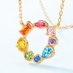 Multigemstone Necklace - Minerva Jewelry