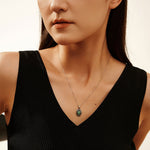 Necklace With Turquoise Pendant - Minerva Jewelry