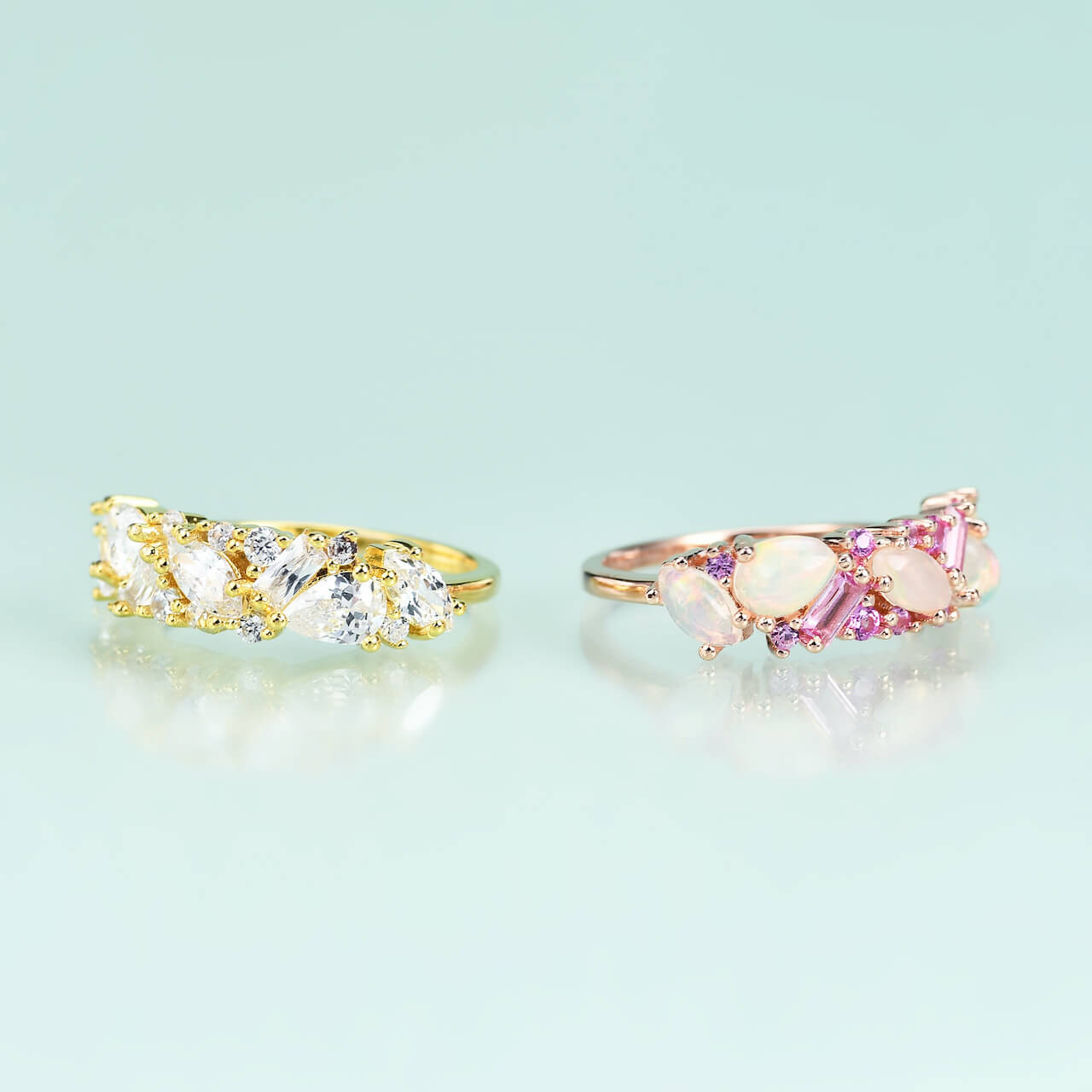 Opal Rings - Minerva Jewelry