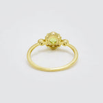 Peridot Ring - August Birthstone - Minerva Jewelry