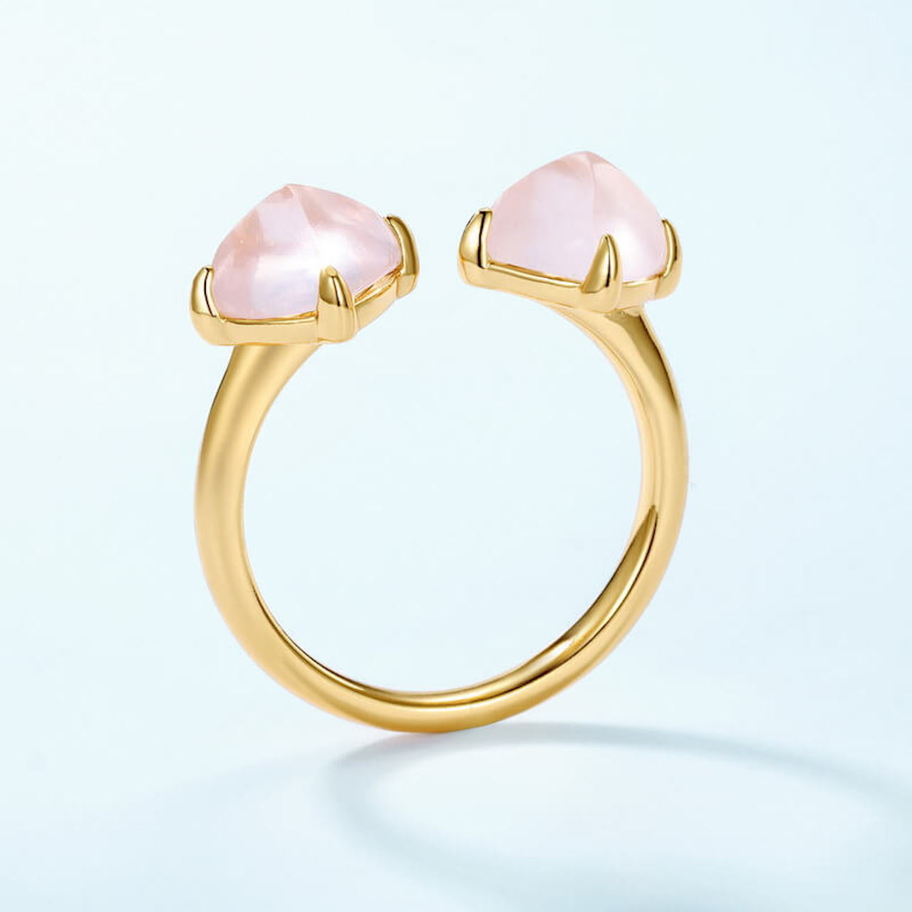 Rose Quartz Ring - Minerva Jewelry