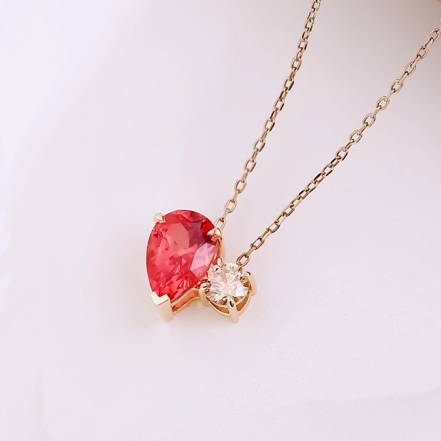 Ruby Diamond Necklace