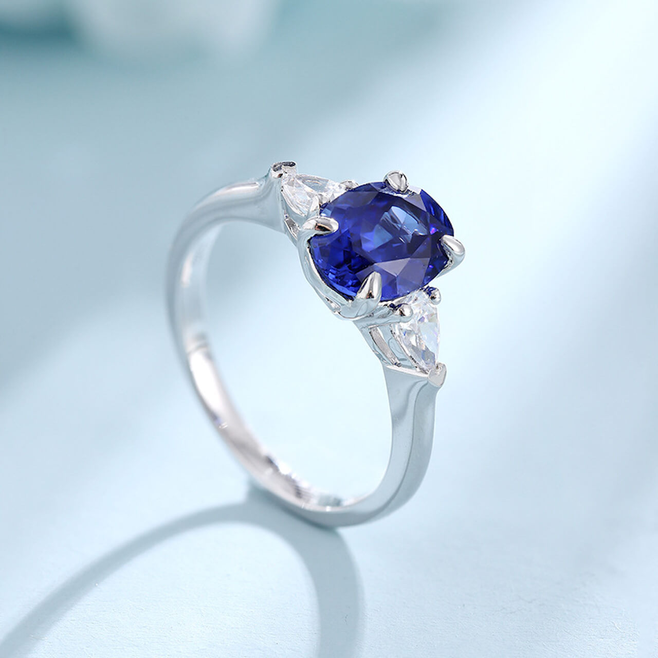 Sapphire Blue Ring - Minerva Jewelry