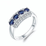 Sapphire Ring Blue - Minerva Jewelry