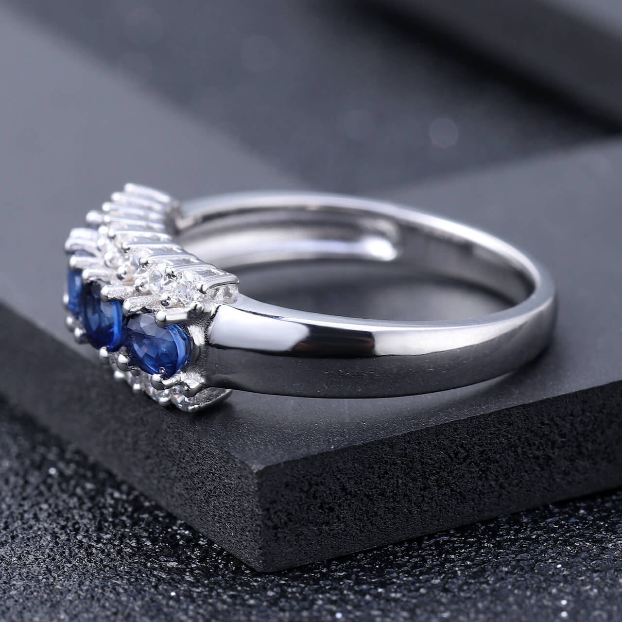 Sapphire Ring Blue - Minerva Jewelry