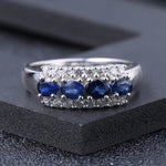 Sapphire Ring Blue - Minerva Jewelry