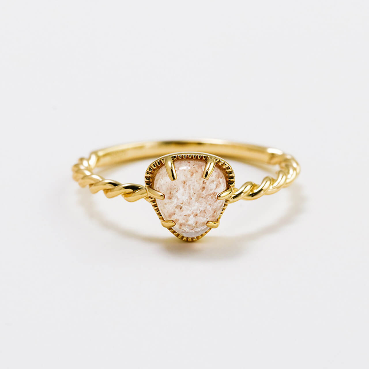 Strawberry Quartz Ring - Minerva Jewelry