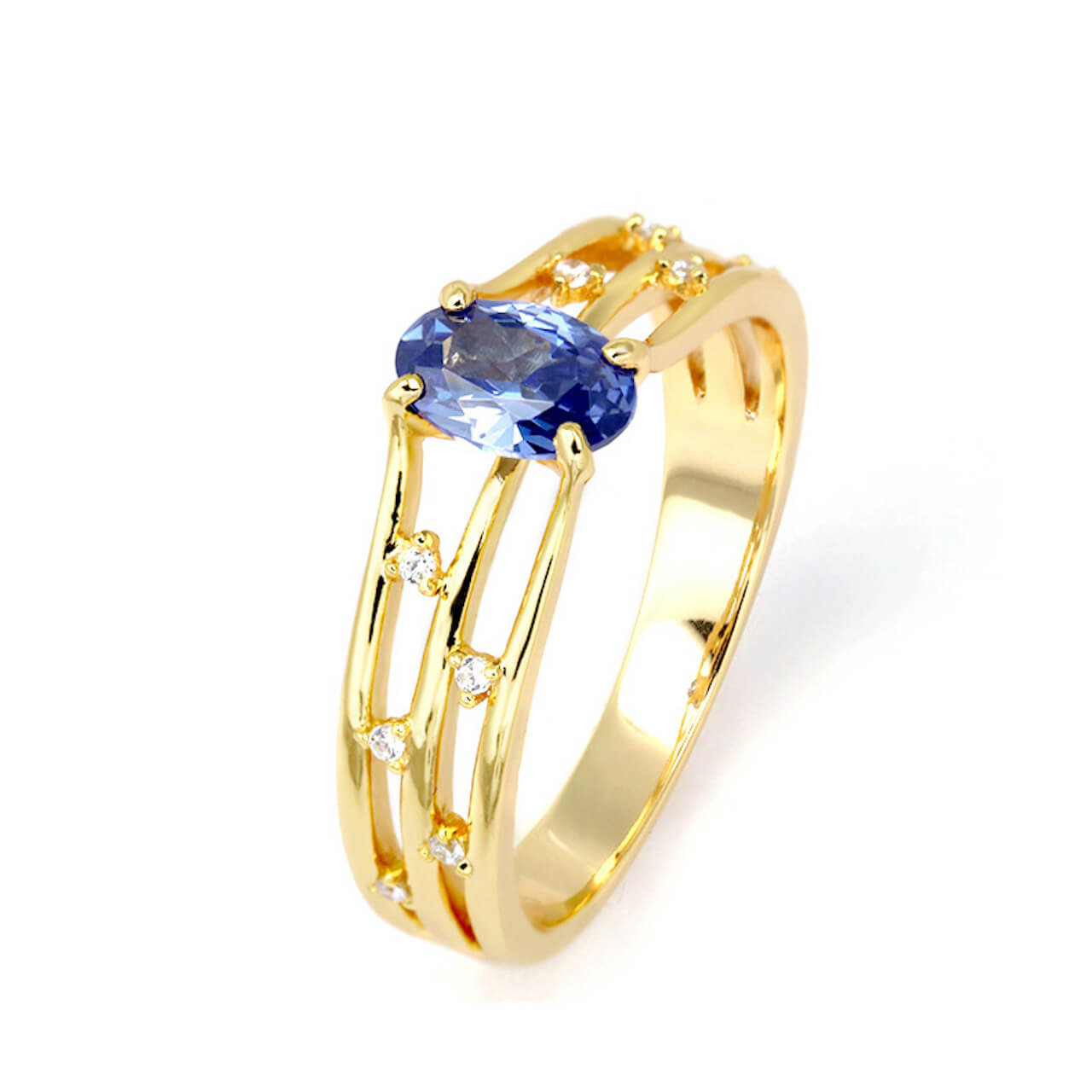 Tanzanite Ring - December Birthstone - Minerva Jewelry