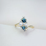 Topaz Engagement Ring - Minerva Jewelry