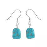 Turquoise Earrings In Gold - Minerva Jewelry