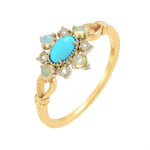 Turquoise Jewelry Vintage Ring - Minerva Jewelry