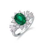 Unique Emerald Engagement Rings - Minerva Jewelry